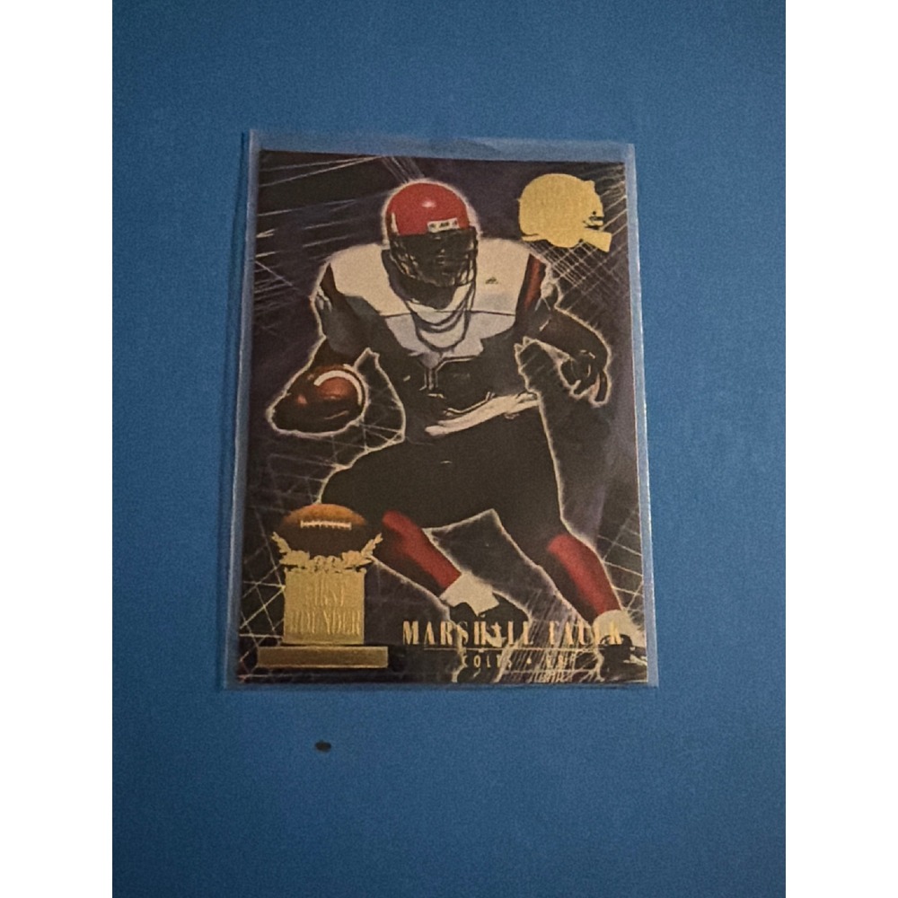 1994 SkyBox Impact Marshall Faulk First Rounder Rookie Card 4 of 20 Colts RB